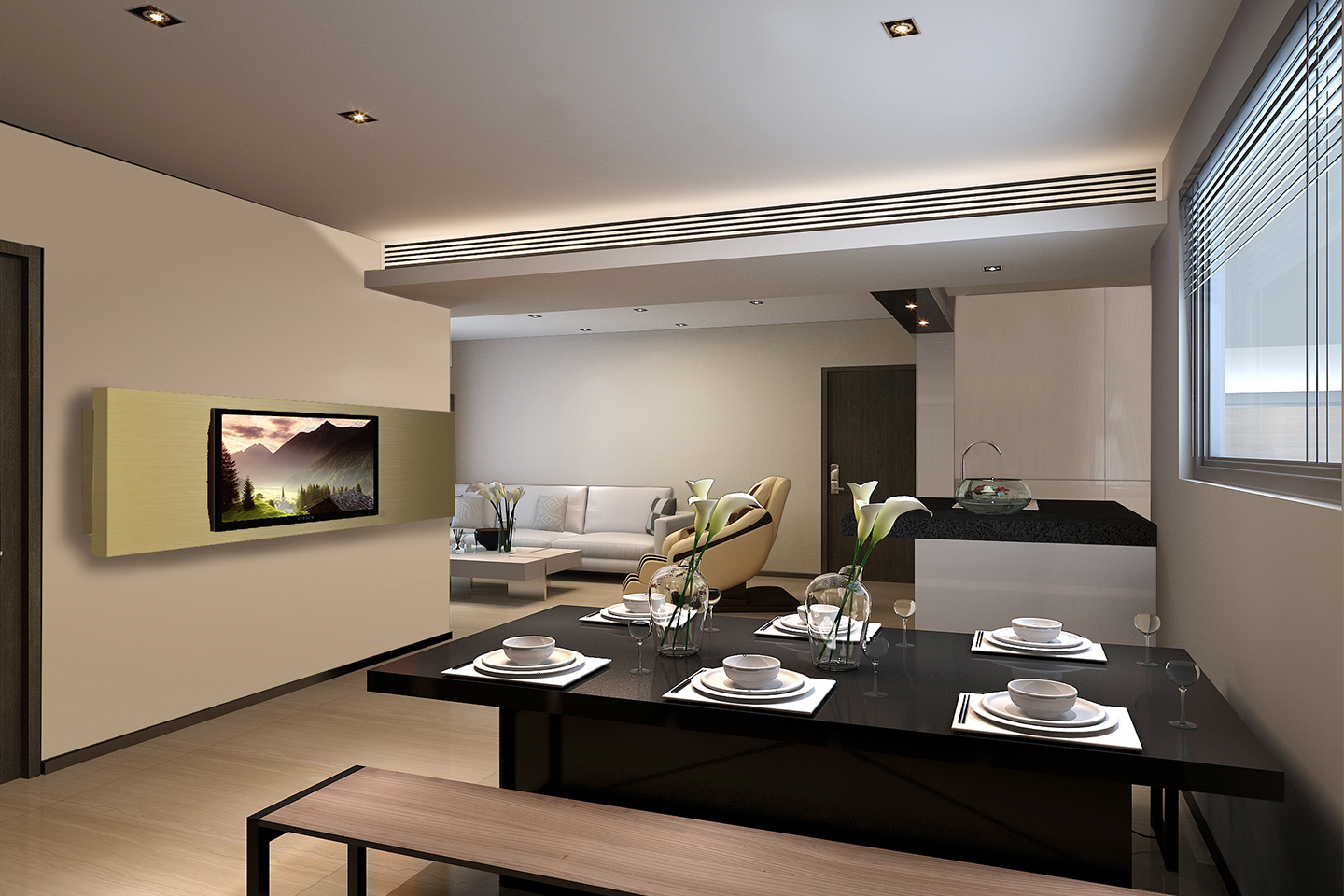 Beauty Court - Dining Room